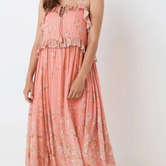 Spell and the Gypsy Collective Hendrix Strappy Maxi Dress M - Picture 1 of 5